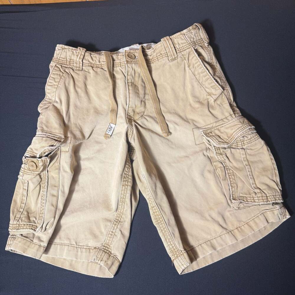 Vintage Y2K Aeropostale Authentic Cargo Shorts Size 28